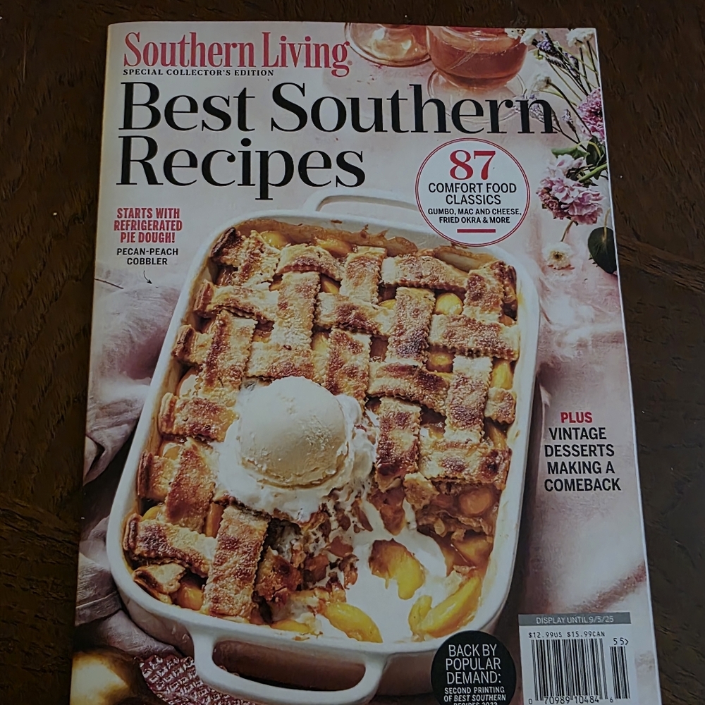 Southern Living Best Southern Recipes - Cream and Brown Edition